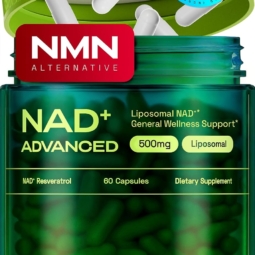 Liposomal NAD Supplement with Resveratrol – NMN Supplement Alternative – Advanced NAD+ Resveratrol